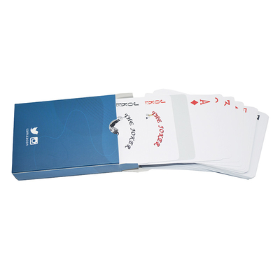 comprar Artículo impermeable del póker de las tarjetas del tamaño plástico de encargo del puente con las muestras gratis online manufacture