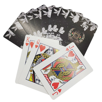 comprar Factory Waterproof Plastic Playing Cards Diseño de impresión personalizado Tarjetas de juego de PVC árabe duradero online manufacture