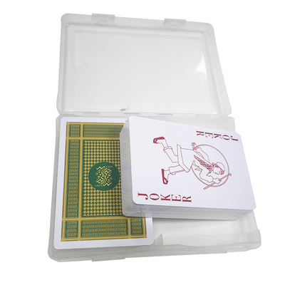 comprar 100 PVC impermeable de plástico de póquer juego de cartas hombre lobo de juego de cartas de plástico PVC con caja de plástico online manufacture