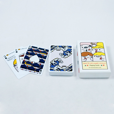 comprar 100% de PVC de juego de cartas impermeable Custom Kids diseño y patrón de cubierta duradera online manufacture