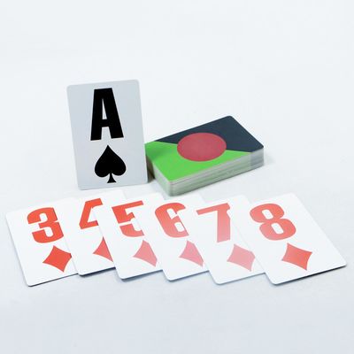 comprar Fuente de impresión grande Personalizado de cartas de juego para personas mayores Cmyk Logotipo de cartas de juego online manufacture