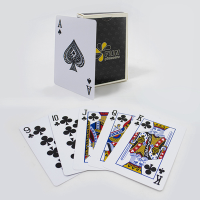comprar Fabricación de PVC a medida Publicidad Poker Impermeable 100 Cartas de juego lavables de plástico online manufacture