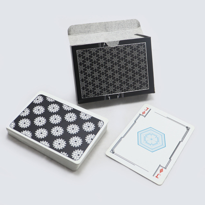 comprar Juego de cartas personalizado Impreso de juegos de cartas caja de cajón personalizado de plata estampado poker online manufacture