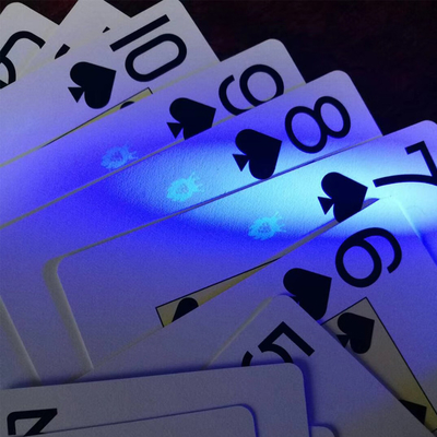 comprar Impresión en color CMYK / Pantone ecológica personalizada Tarjetas de juego de casino con marca UV personalizada online manufacture