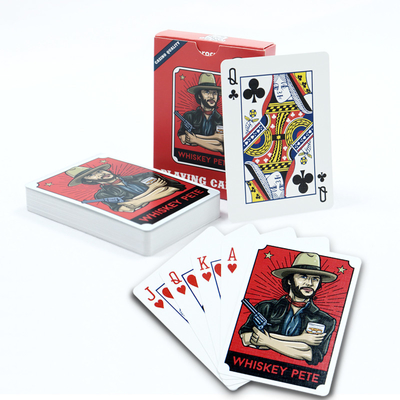 comprar Papel personalizado de juego de cartas de póquer textura de la superficie de acabado y materiales ecológicos online manufacture