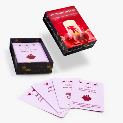 comprar Personaliza tu juego de dormitorio Preguntas divertidas Emprendimientos de amor Juego de cartas de lenguaje para parejas online manufacture