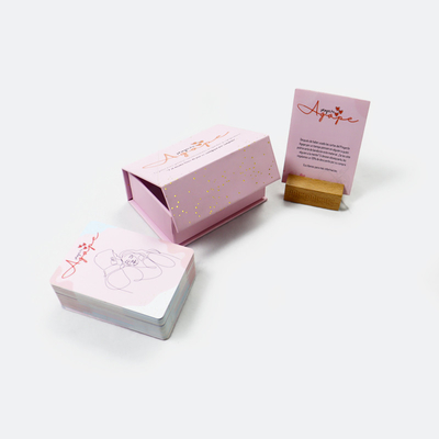 comprar Cartones de conversación de pareja de impresión de caja magnética cerrada personalizada para juego de afirmación online manufacture