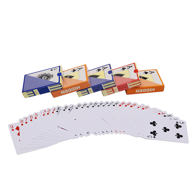 comprar Listo para enviar cartas de juego de plástico resistentes al agua con 300/350/400 gramos de papel de arte online manufacture