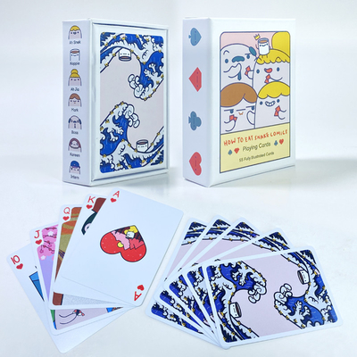 comprar Tarjetas de juego con sello personalizables para aprendizaje e impresión personalizada online manufacture