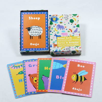 comprar Servicios personalizados de impresión a todo color para tarjetas flash educativas Materiales ecológicos online manufacture