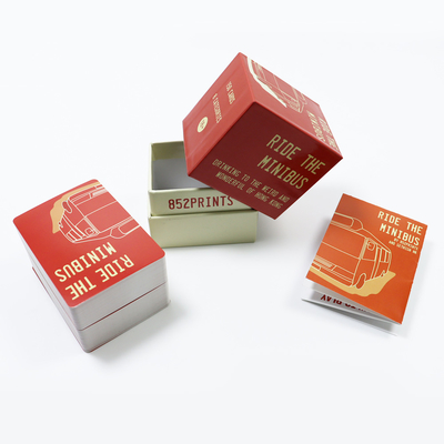comprar Impresión personalizada de juegos de cartas rojas con impresión a color CMYK online manufacture