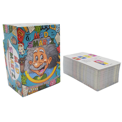 comprar Conjunto de cajas dobles de diseño personalizado de cartas de juego para niños Habilidad interpersonal Juego de mesa divertido online manufacture