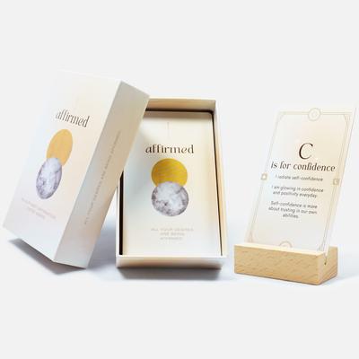 comprar Juego de cartas de afirmación personalizado. online manufacture