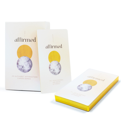 comprar Juego de cartas de afirmación de salud mental de lujo con tapa y caja impresa de base online manufacture