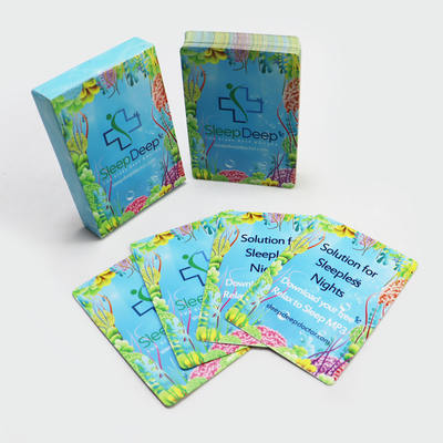 comprar Personalizar divertida deliciosa pizza cartas de juego amigos de la familia tarjeta de juego de fiesta papel impreso tarjeta de juego rojo online manufacture