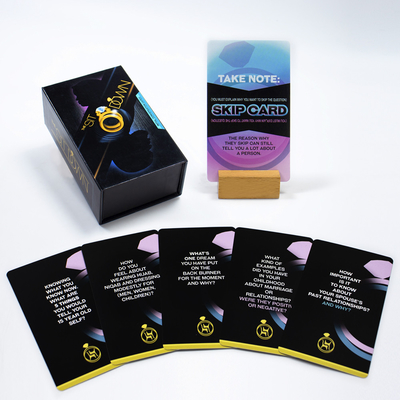 comprar Fabricación de colores completos Diseño propio Conversación inicial de juegos de cartas Impreso a medida Fiestas nocturnas Juegos de cartas para parejas online manufacture