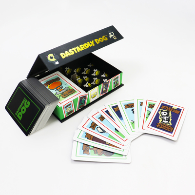 comprar Impresión personalizada Diseño OEM Transferencia de calor Impreso Tarjeta de juego de mesa Diseño personalizado online manufacture