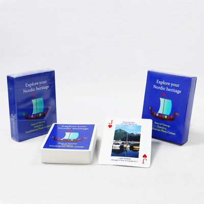 comprar Educación Tarjetas de póquer de papel Explorar el patrimonio nórdico con cultura corporativa personalizada Publicidad e impresión de papel online manufacture