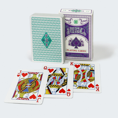 comprar Impreso de etiqueta privada Dos mazos de cartas de juego Diseño personalizado Cigarrillo caja Juego de cartas de póquer con caja online manufacture
