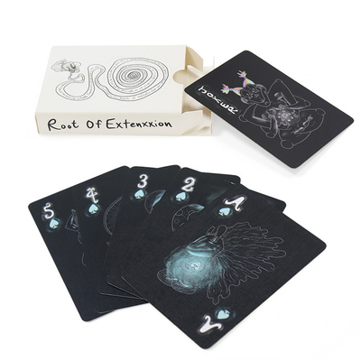 comprar Cartas de juego de magia personalizadas con marcas en las 4 esquinas, baraja de póquer personalizada online manufacture