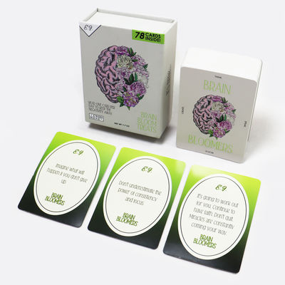 comprar 365 Day Memory Game Card Printing Personalized Custom Daily Manifestation Affirmation Cards with Box CDR Artwork Format online manufacture