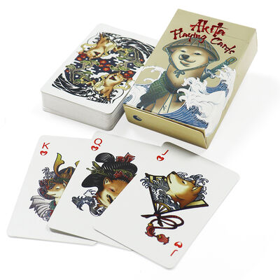 comprar Impresión Personalizada de Póker al por Mayor, Proceso de Estampado, Tarjetas de Juego de Papel Súper MINI con Diseño de Cachorro y Cajas online manufacture