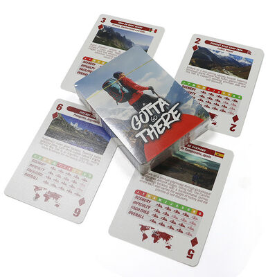 comprar Tarjetas de póquer personalizadas con papel negro y impresión de diseño personalizado en 57x87mm Tamaño para juegos y promociones para adultos online manufacture