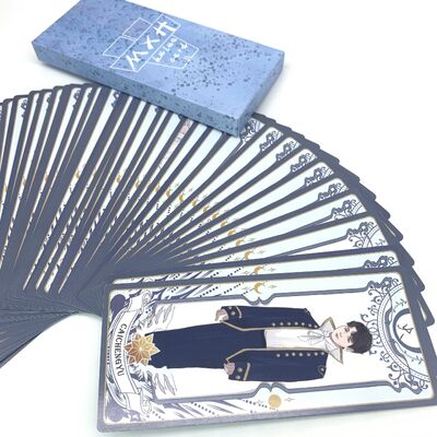 comprar Tarjetas de Tarot imprimibles de diseño personalizado con impresión offset de 4 colores CMYK y embalaje de envoltura encogida online manufacture