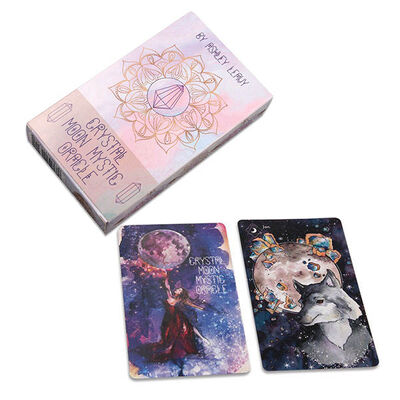 comprar Tarjetas de Tarot de tamaño personalizado con color y logotipo personalizados online manufacture