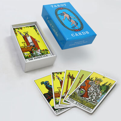 comprar Tarjetas de Tarot de Diseño Personalizado con Impresión a Todo Color CMYK en Tamaño 57*87 mm para Uso Personalizado online manufacture