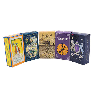 comprar Tarjetas de Tarot de Diseño Personalizado con Impresión Offset CMYK 4C y Guía Incluida online manufacture