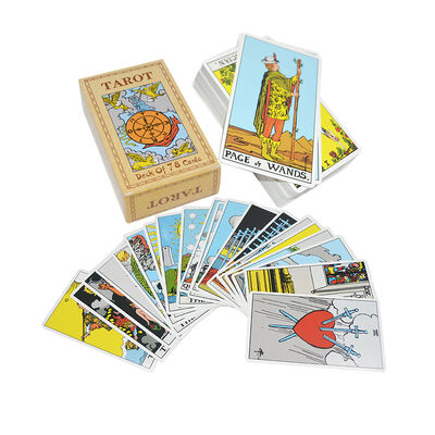 comprar Tarot Personalizado Imprimible con Libro de Guía Incluido en Tamaño 57*87mm online manufacture