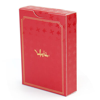 comprar 100% de PVC plástico impermeable Personalizado de las cartas de juego con personalizado de las cartas de juego y diseño personalizado online manufacture