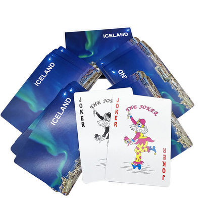 comprar naipes de encargo Front And Back, tarjetas enormes personalizadas de 57*87m m del puente online manufacture