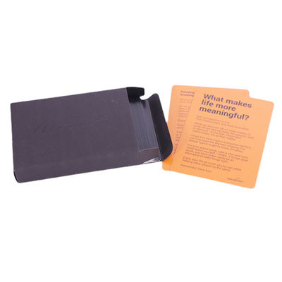 comprar tarjetas de juego imprimibles de 100x150m m, naipes del OEM ingleses online manufacture