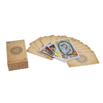 comprar Superficie impresa de encargo del barniz de Mini Tarot Cards With Guidebook online manufacture