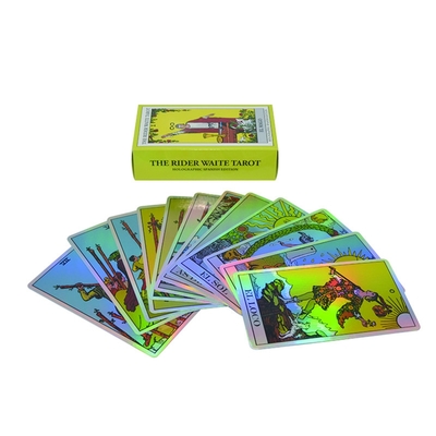 comprar El color de PMS heló las cartas de tarot imprimibles para la publicidad online manufacture