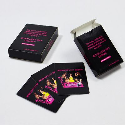diseño personalizado cool borracho deseos juego de cartas juegos de cartas de fiesta para adultos hacer o atrever al por mayor juegos de cartas de las niñas de primera calidad noche