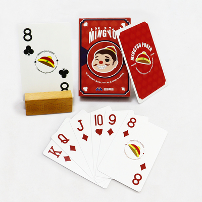 Tarjetas de póquer personalizadas de diseño personalizado de alta calidad papel del fabricante