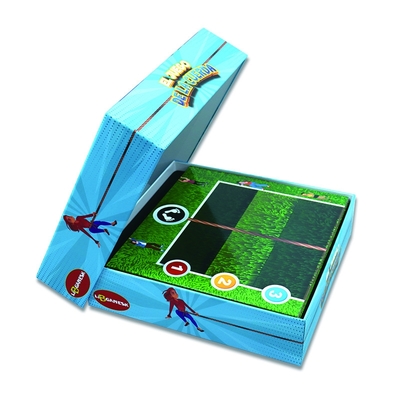 Juego de tablero de laminado de acabado de superficie impreso Personalizado Cartas divertidas para niños