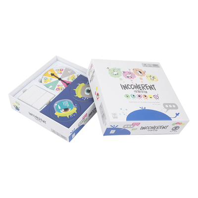 Juego de mesa de acertijos para niños impreso a medida Eco-amigable y divertido para el entretenimiento familiar