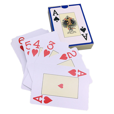Muestra Holográfica Impreso a medida 100%Pvc Juego de cartas 52 Deck Para las noches de fiesta del casino