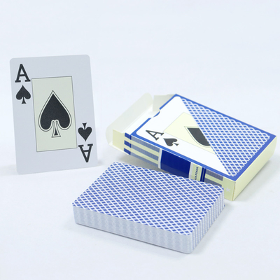 Tarjetas de juego de plástico de tamaño normal para personajes grandes de póquer Impresión personalizada e impermeable