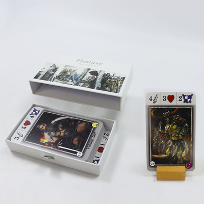 Cartas de héroe de juegos clásicos Impresas sin repetición Cartas de colección perfectas para juegos de cartón