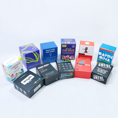 Tarjetas de juego personalizadas para adultos 54-56 Tarjetas Impresas Cuestiones de Fiestas de Bebidas Deck de juegos