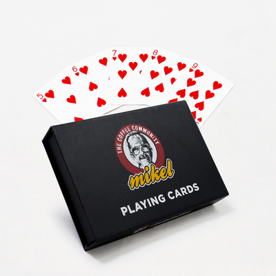 Tamaño personalizado de las cartas de juego Real PVC impermeable Decks de póquer duradero con diseño personalizado