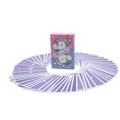 Disfraces de animación de dibujos animados personalizados Cosplay Deck de cartas de juego Impreso para papel normal