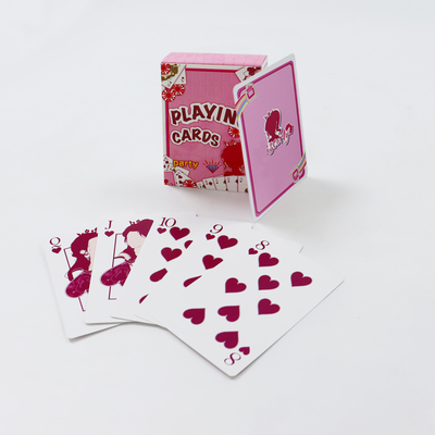 Artículo Fabricación Diseño original personalizado Eco-amigable Juego de cartas Tamaño de impresión