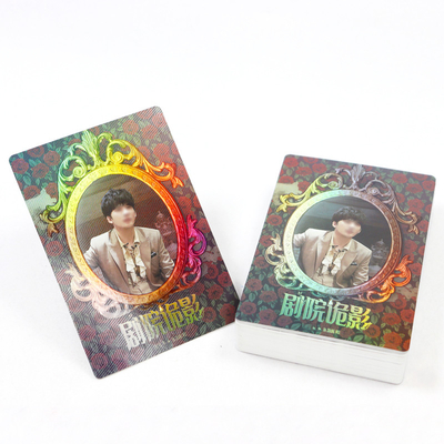 Impresión holográfica ecológica de cartas para juego de cartas de colección Diseño personalizado y elegante