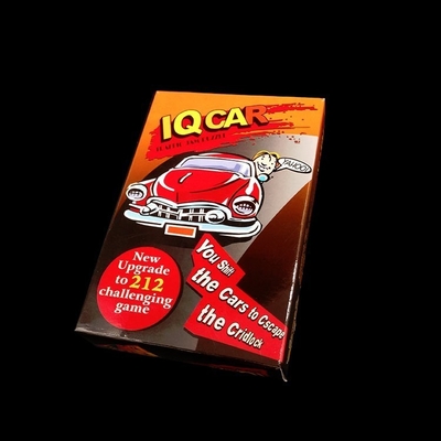 JPG 300dp Formatos de obras de arte Impresión personalizada Juego de tarjetas de color con caja de papel sostenible
